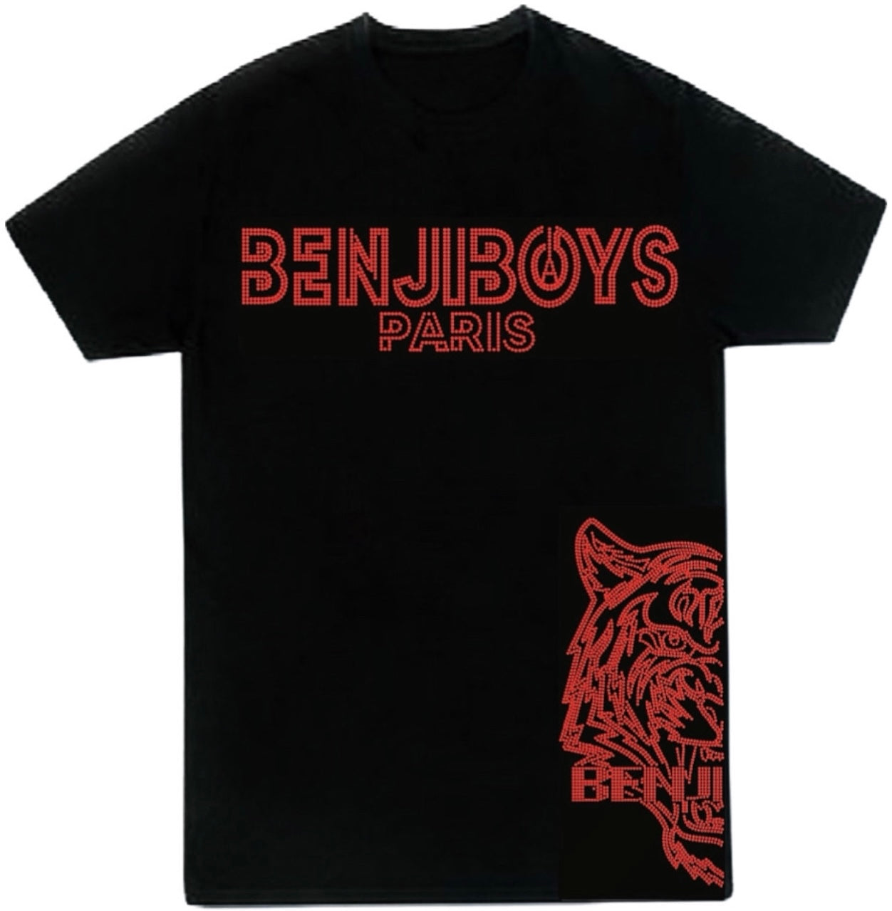 BENJIBOYS PARIS RHINESTONE TEE